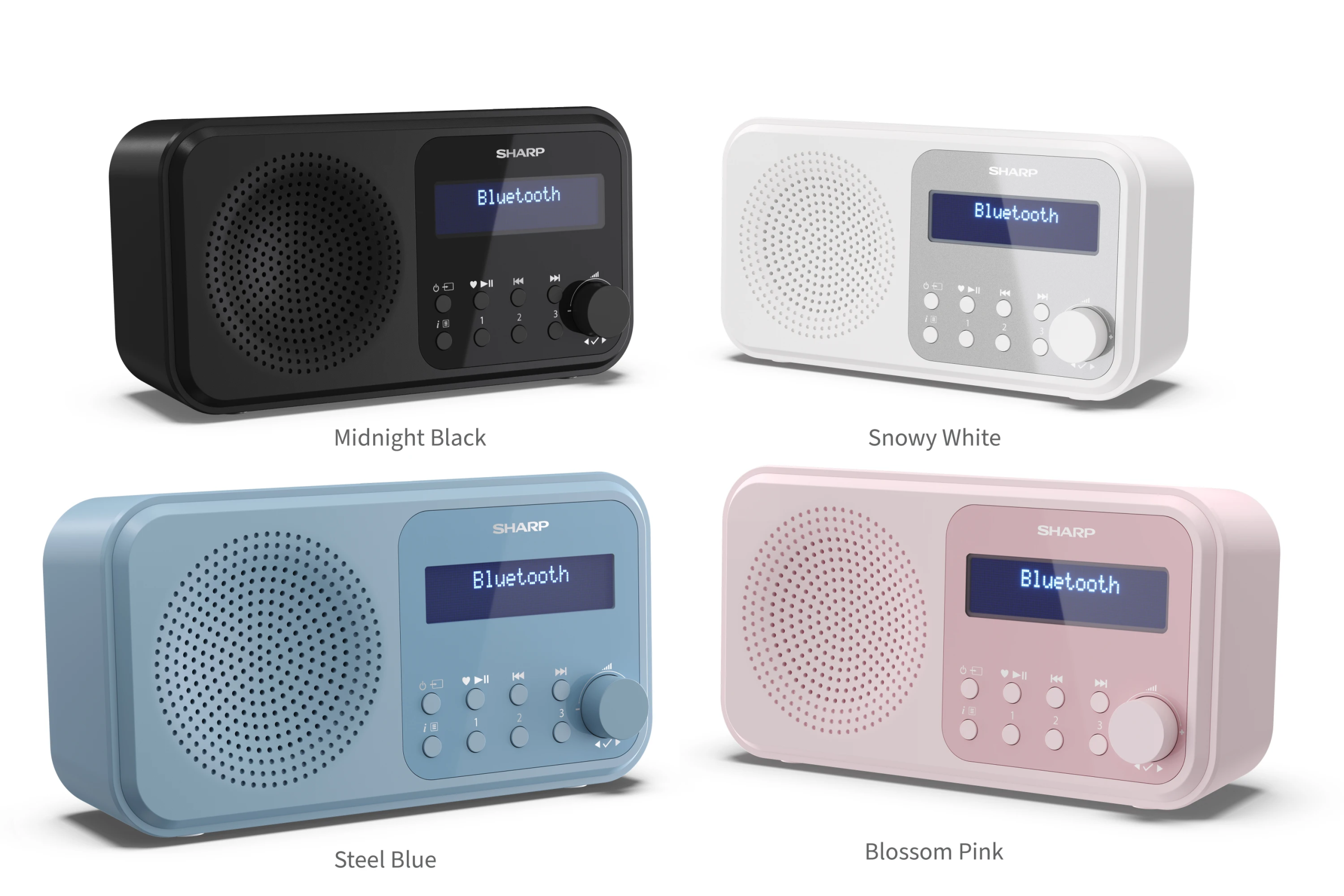 SHARP DIGITAL RADIO DR-P420 STEEL BLUE - Image 2