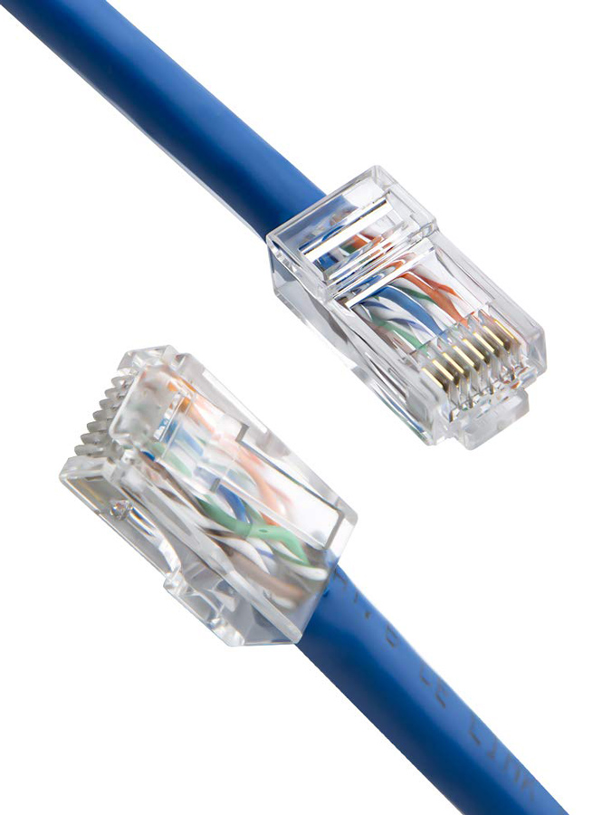 POWERTECH βύσμα RJ45 CAB-N352, Cat 6/6a UTP, modular, διάφανο, 50τμχ - Image 3