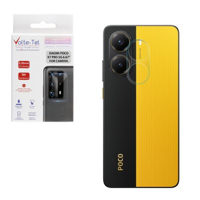 VOLTE-TEL TEMPERED GLASS XIAOMI POCO X7 PRO 5G 6.67" 9H 0.30mm FOR CAMERA