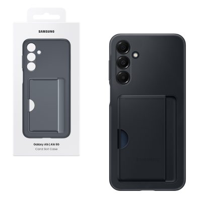 ΘΗΚΗ SAMSUNG A16 5G A166 6.7" CARD SLOT COVER EF-OA166TBEGWW BLACK PACKING OR