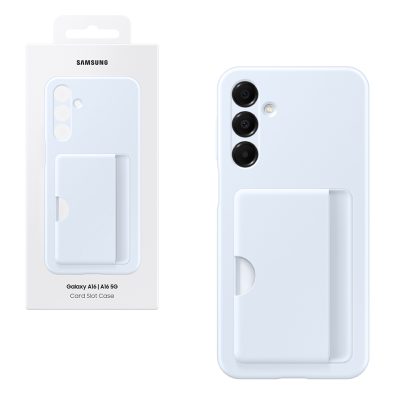 ΘΗΚΗ SAMSUNG A16 5G A166 6.7" CARD SLOT COVER EF-OA166TLEGWW BLUE PACKING OR