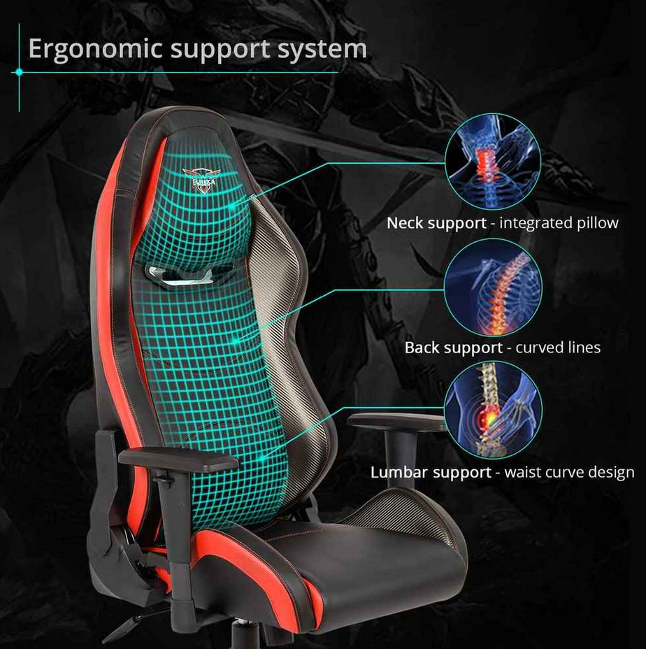 Gaming Καρέκλα - Eureka Ergonomic® ERK-GC-01 - Image 2