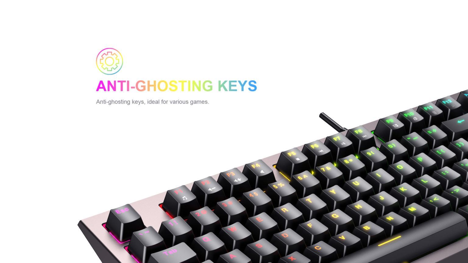 Gaming πληκτρολόγιο - Havit KB872L - Image 2