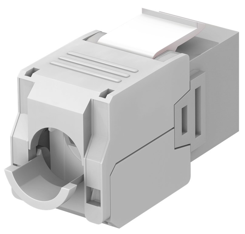 GOOBAY Keystone module RJ45 CAT 6A 90693, UTP, γκρι - Image 3