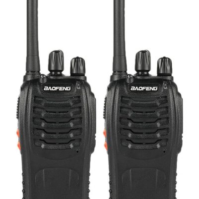 BAOFENG σετ ασύρματοι πομποδέκτες BF-88E, PMR, 0.5W, μαύρο, 2τμχ