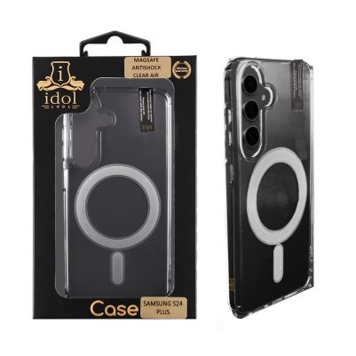 IDOL 1991 ΘΗΚΗ SAMSUNG S24 PLUS S926/S25 PLUS S936 6.7" MAGSAFE ANTISHOCK CLEAR AIR BACK COVER TPU CAMERA GUARD ΔΙΑΦΑΝΗ