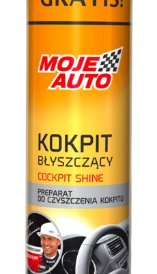 MOJE AUTO σπρέι γυαλίσματος πλαστικών αυτοκινήτου 19-009E, βανίλια, 750ml