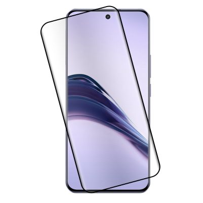 IDOL 1991 TEMPERED GLASS REALME 14 PRO LITE 6.7" 9H 0.30mm 3D EDGE GLUE SEMI CURVED FINGER UNLOCK BLACK