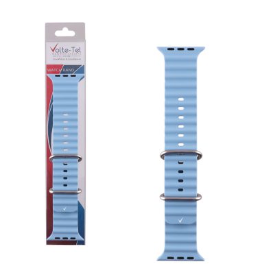 VOLTE-TEL ΛΟΥΡΑΚΙ ΡΟΛΟΓΙΟΥ ΣΥΜΒΑΤΟ ΜΕ APPLE WATCH 42/44/45/46/49mm OCEAN BAND LOOP BLUE-STAR VT108