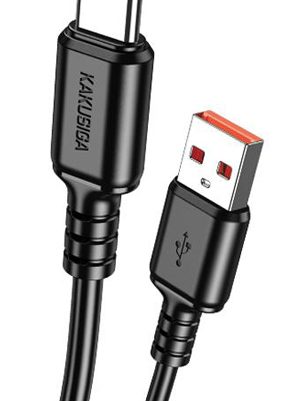 KAKUSIGA καλώδιο USB-C σε USB KSC-982, 3A, 480Mbps, 1m, μαύρο