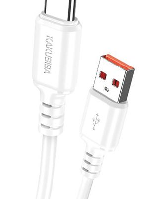 KAKUSIGA καλώδιο USB-C σε USB KSC-982, 3A, 480Mbps, 1m, λευκό
