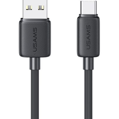 USAMS καλώδιο USB-C σε USB US-SJ688, 3A, 480Mbps, 1m, μαύρο