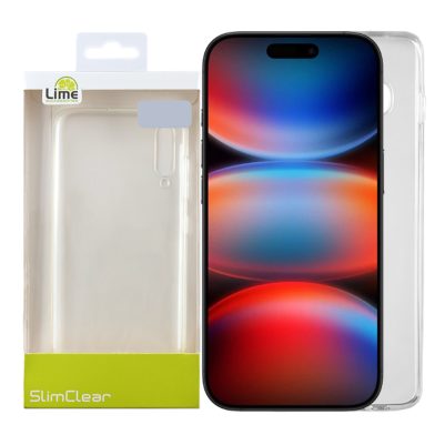LIME ΘΗΚΗ IPHONE 17 PRO 6.3" SLIMCLEAR TPU CAMERA GUARD  ΔΙΑΦΑΝΗ