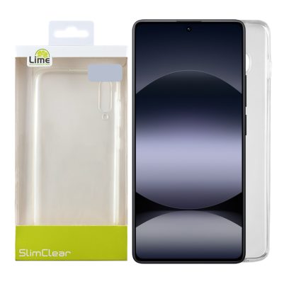 LIME ΘΗΚΗ XIAOMI REDMI NOTE 14S 6.67" SLIMCLEAR TPU FULL CAMERA PROTECTION ΔΙΑΦΑΝΗ