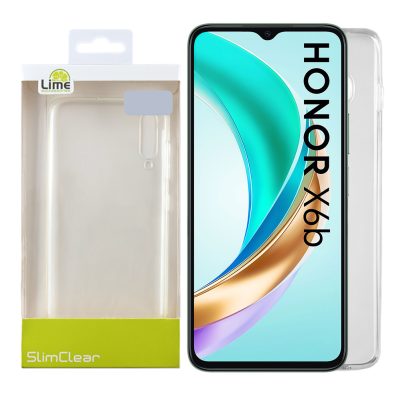 LIME ΘΗΚΗ HONOR X6B 4G 6.61" SLIMCLEAR TPU FULL CAMERA PROTECTION ΔΙΑΦΑΝΗ