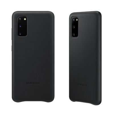 ΘΗΚΗ SAMSUNG S20 G980 LEATHER COVER EF-VG980LBEGEU BLACK PACKING OR