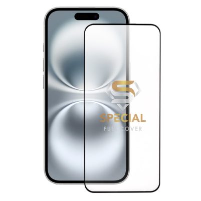 IDOL 1991 TEMPERED GLASS IPHONE 16 6.1" 9H 0.25mm 20D FULL GLUE SEMI CURVED SPECIAL FULL COVER BLACK