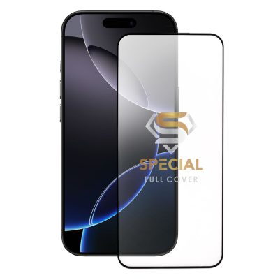 IDOL 1991 TEMPERED GLASS IPHONE 16 PRO MAX 6.9" 9H 0.25mm 20D FULL GLUE SEMI CURVED SPECIAL FULL COVER BLACK