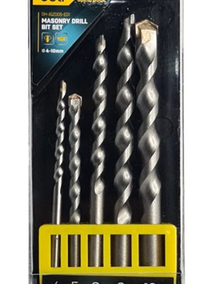 DELI σετ τρυπάνια DH-JGZ005-ED1 για μπετόν, 4-10mm, 5τμχ