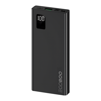 EGOBOO Dynamic Power Bank 10000mAh Black