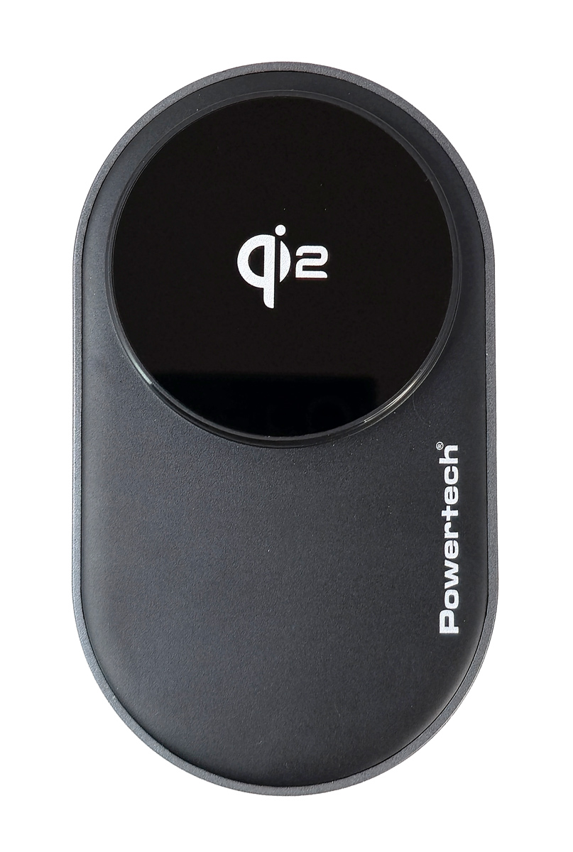 POWERTECH ασύρματος φορτιστής PT-1491, 3 σε 1, Qi2, 15W, μαύρος - Image 3