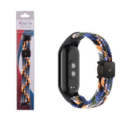 VOLTE-TEL VT148 ΛΟΥΡΑΚΙ ΡΟΛΟΓΙΟΥ XIAOMI SMART BAND 8/SMART BAND 9 BRAIDED MAGNETIC BUCKLE MIXED COLOURS