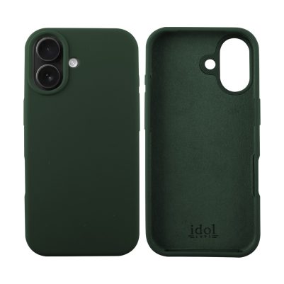 IDOL 1991 ΘΗΚΗ IPHONE 17 6.3" VELVET ELITE TPU 4 SIDE CAMERA GUARD GREEN