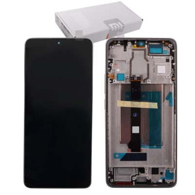 XIAOMI POCO F6 ΟΘΟΝΗ + TOUCH SCREEN + LENS + FRAME 5600050N16T00 GOLD ORIGINAL SERVICE PACK