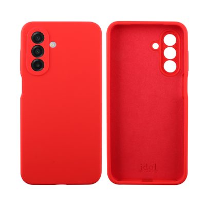 IDOL 1991 ΘΗΚΗ SAMSUNG A17 4G A175/A17 5G A176 6.74" VELVET ELITE TPU 4 SIDE FULL CAMERA PROTECTION RED