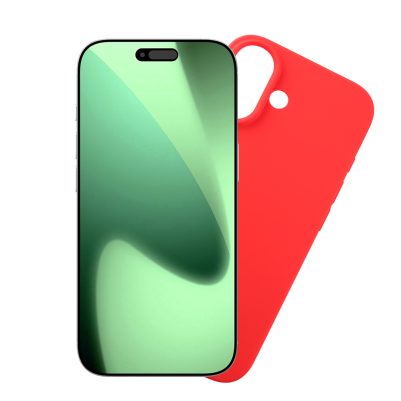 VOLTE-TEL ΘΗΚΗ IPHONE 17 6.3" SILICON TPU CAMERA GUARD RED