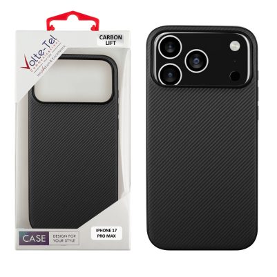 VOLTE-TEL ΘΗΚΗ IPHONE 17 PRO MAX 6.9" CARBON LIFT CAMERA GUARD PROTECTION BLACK