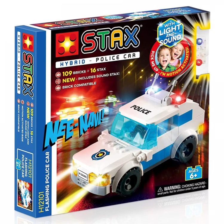 Flashing Police Car