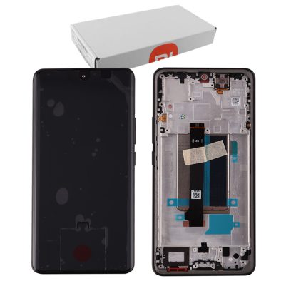 XIAOMI REDMI NOTE 13 PRO PLUS 5G ΟΘΟΝΗ + TOUCH SCREEN + LENS + FRAME 560002N16U00 BLACK ORIGINAL SERVICE PACK