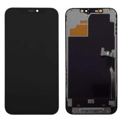IPHONE 12 PRO MAX ΟΘΟΝΗ + TOUCH + LENS DD HARD OLED BLACK