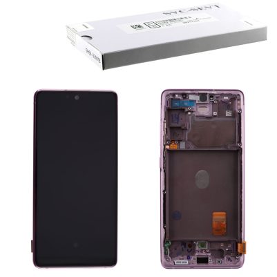 SAMSUNG S20 FE 4G G780/ S20 FE 5G G781 ΟΘΟΝΗ + TOUCH SCREEN + LENS + FRONT + FRAME GH82-24215C CLOUD LAVENDER ORIGINAL SERVICE P