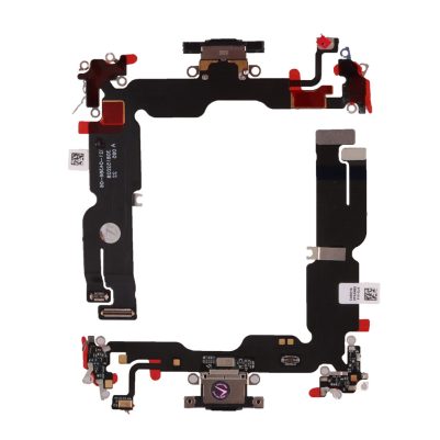 IPHONE 15 PLUS (TYPE C) ΚΑΛΩΔΙΟ FLEX ΚΟΝΕΚΤΟΡΑ ΦΟΡΤΙΣΗΣ-HANDS FREE-ΜΙΚΡΟΦΩΝΟ BLACK 3P OR