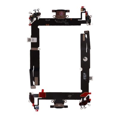 IPHONE 16 PLUS (TYPE C) ΚΑΛΩΔΙΟ FLEX ΚΟΝΕΚΤΟΡΑ ΦΟΡΤΙΣΗΣ-HANDS FREE-ΜΙΚΡΟΦΩΝΟ BLACK 3P OR