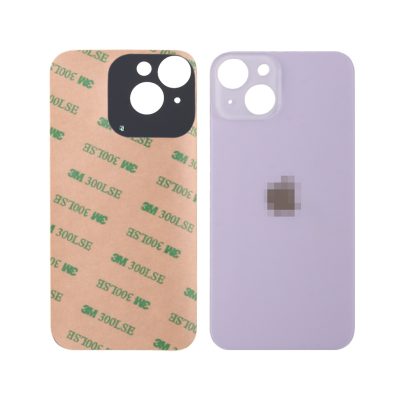 FOR IPHONE 14 BATTERY COVER + ΑΥΤΟΚΟΛΛΗΤΗ ΤΑΙΝΙΑ ΑΔΙΑΒΡΟΧΟΠΟΙΗΣΗΣ PURPLE