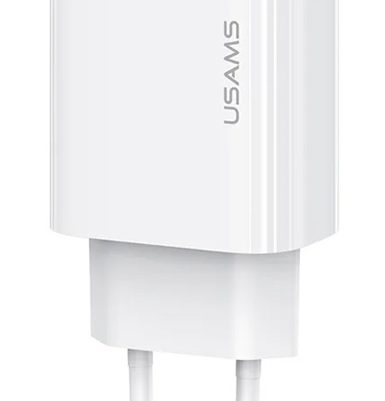 USAMS φορτιστής τοίχου CC226, USB-C, 20W, λευκός