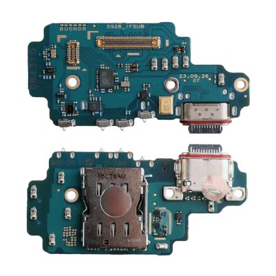 SAMSUNG S24 ULTRA 5G (TYPE C) ΠΛΑΚΕΤΑ ΚΟΝΕΚΤΟΡΑ ΦΟΡΤΙΣΗΣ-AUDIO JACK-ΕΠΑΦΗ ΚΕΡΑΙΑΣ-SIM READER-ΜΙΚΡΟΦΩΝΟ 3P OR