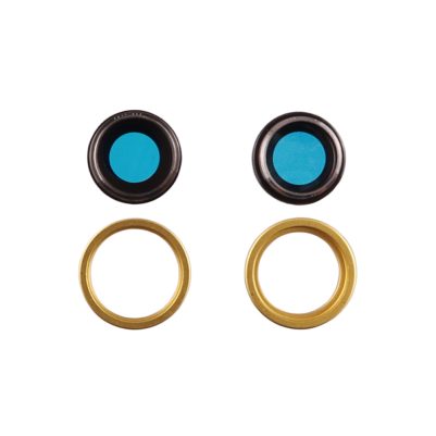 IPHONE 14/14 PLUS CAMERA LENS + RINGS SET 2 PCS YELLOW 3P OR