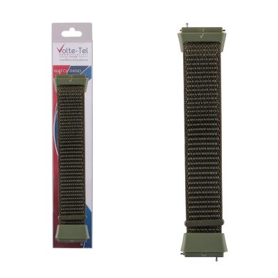 VOLTE-TEL VT147 ΛΟΥΡΑΚΙ ΡΟΛΟΓΙΟΥ XIAOMI REDMI WATCH 3 ACTIVE/WATCH 3 LITE/WATCH 3 YOUTH BRAIDED GREEN