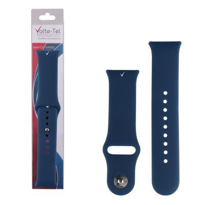 VOLTE-TEL VT150 ΛΟΥΡΑΚΙ ΡΟΛΟΓΙΟΥ ΣΙΛΙΚΟΝΗΣ XIAOMI REDMI WATCH 4/WATCH 5/SMART BAND 8 PRO/SMART BAND 9 PRO BLUE