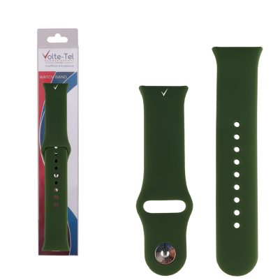 VOLTE-TEL VT150 ΛΟΥΡΑΚΙ ΡΟΛΟΓΙΟΥ ΣΙΛΙΚΟΝΗΣ XIAOMI REDMI WATCH 4/WATCH 5/SMART BAND 8 PRO/SMART BAND 9 PRO GREEN