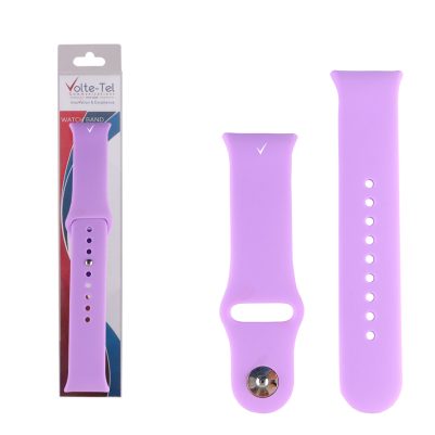 VOLTE-TEL VT150 ΛΟΥΡΑΚΙ ΡΟΛΟΓΙΟΥ ΣΙΛΙΚΟΝΗΣ XIAOMI REDMI WATCH 4/WATCH 5/SMART BAND 8 PRO/SMART BAND 9 PRO PURPLE