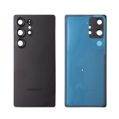 SAMSUNG S25 ULTRA 5G S938 BATTERY COVER + LENS BLACK 3P OR