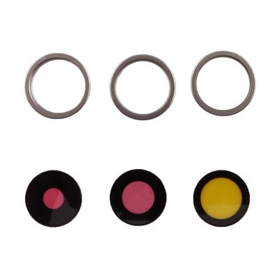 IPHONE 15 PRO CAMERA LENS + RINGS SET 3 PCS TITANIUM NATURAL 3P OR