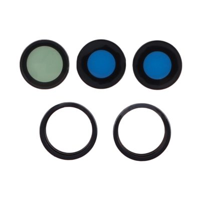 IPHONE 15 PRO MAX CAMERA LENS + RINGS SET 3 PCS TITANIUM BLUE