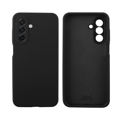 IDOL 1991 ΘΗΚΗ SAMSUNG A17 4G A175/A17 5G A176/M17 5G M176 6.7" VELVET ELITE TPU 4 SIDE FULL CAMERA PROTECTION BLACK