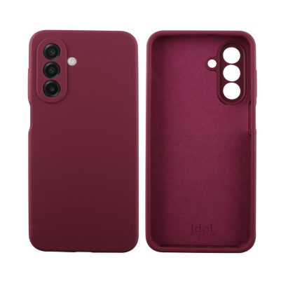IDOL 1991 ΘΗΚΗ SAMSUNG A17 4G A175/A17 5G A176/M17 5G M176 6.7" VELVET ELITE TPU 4 SIDE FULL CAMERA PROTECTION BURGUNDY
